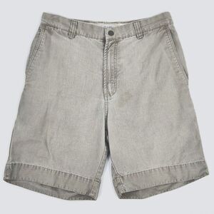 Columbia Taupe Tactical Utility Shorts Zipper Velcro Pockets Men's Size 30